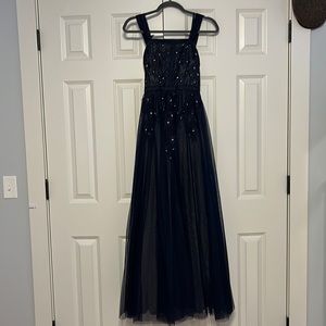 Navy Blue Prom Dress